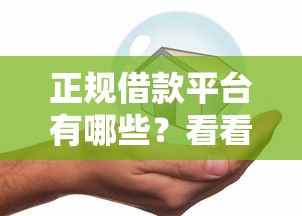 正规借款平台有哪些？看看这5个按揭车贷款平台怎么样
