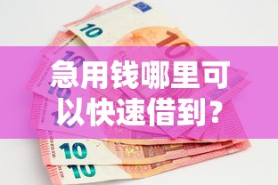 急用钱哪里可以快速借到？9个靠谱个体户贷款平台推荐