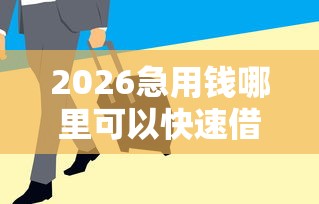 2026急用钱哪里可以快速借到，差7千元就选这8个平台