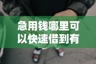 急用钱哪里可以快速借到有哪些？9个分期有额度的网贷平台推荐给你